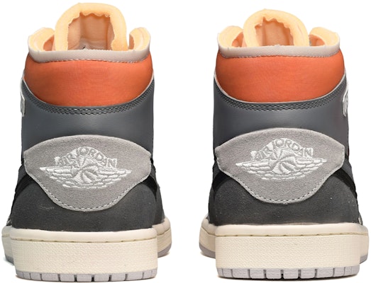 Zapatillas Air Jordan 1 Mid 'Negro Gris Naranja' Diseño CUS Desgastado DQ3726-100(TeamE-女款重金属黑灰橙) Shop Zapatillas Air Jordan 1 Mid 'Negro Gris Naranja' Diseño CUS Desgastado DQ3726-100(TeamE-女款重金属黑灰橙)