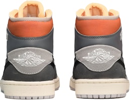 커스텀 에어 조던 1 미드 '블랙 그레이 오렌지' DM9652-100(TeamE-男款重金属黑灰橙) Shop 커스텀 에어 조던 1 미드 '블랙 그레이 오렌지' DM9652-100(TeamE-男款重金属黑灰橙)