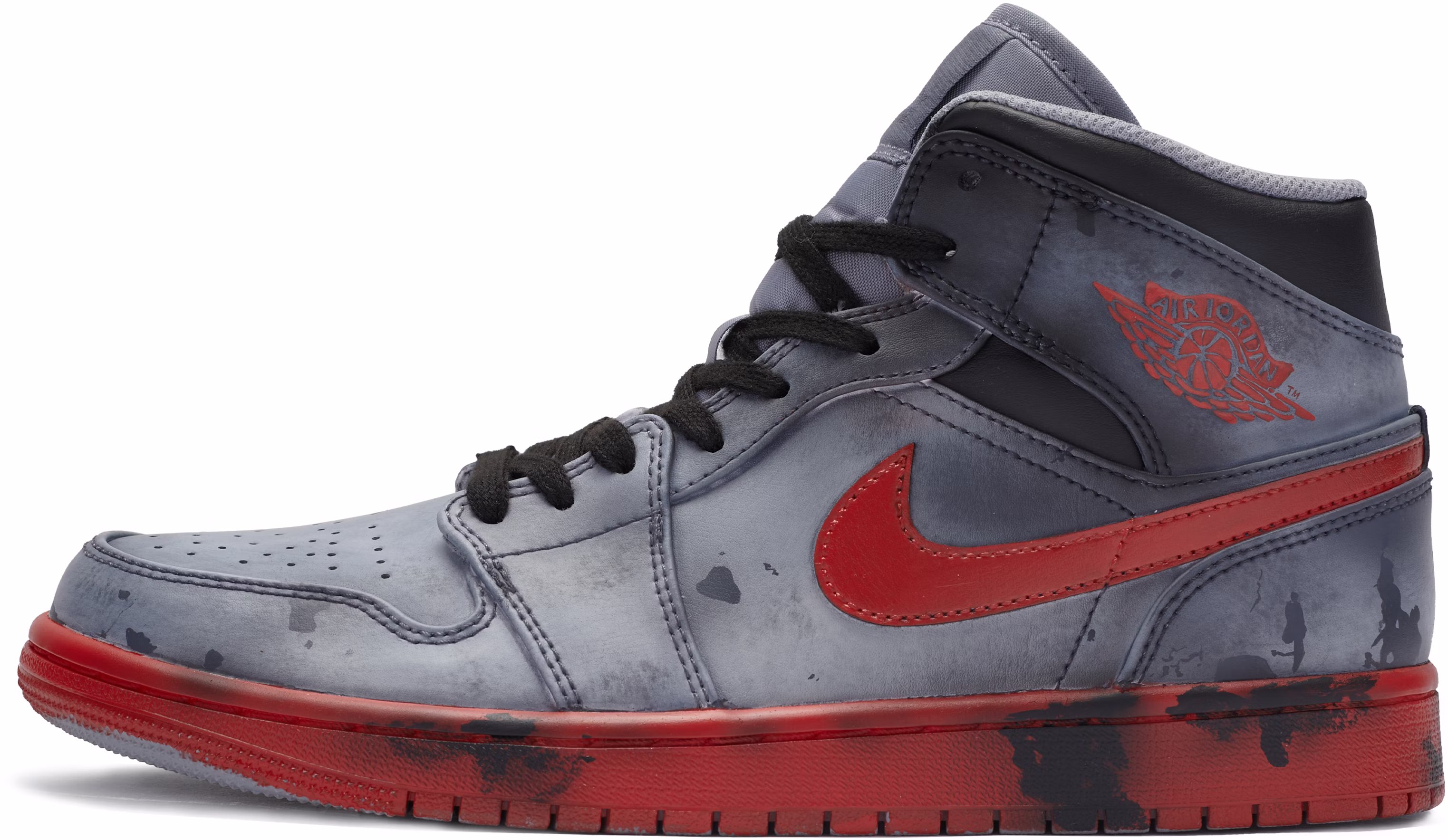 custom-shoes-air-jordan-1-mid-black-red