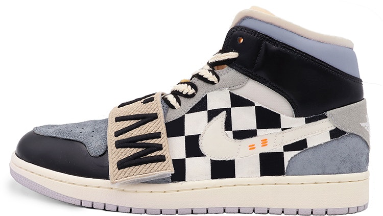 custom-shoes-air-jordan-1-mid-black-white