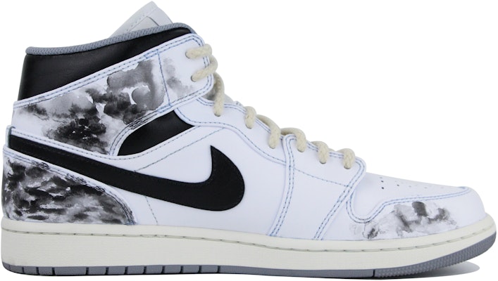 カスタムAJ1ミッド "黒白" (カスタム エア ジョーダン ワン ミッド "くろしろ") 554724-135(Team39-AMY64江湖) Order カスタムAJ1ミッド "黒白" (カスタム エア ジョーダン ワン ミッド "くろしろ") 554724-135(Team39-AMY64江湖)