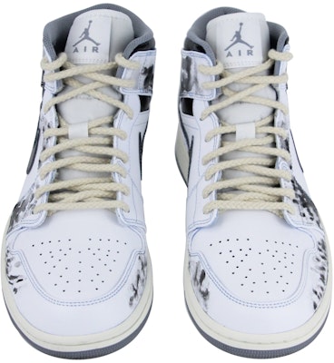 カスタムAJ1ミッド "黒白" (カスタム エア ジョーダン ワン ミッド "くろしろ") 554724-135(Team39-AMY64江湖) Shop カスタムAJ1ミッド "黒白" (カスタム エア ジョーダン ワン ミッド "くろしろ") 554724-135(Team39-AMY64江湖)