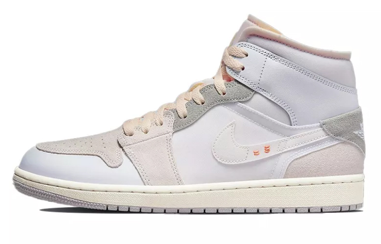 Details for [Sepatu Kustom] Air Jordan 1 Mid 'Hitam Putih' DM9652-100(Team37-男款黑白棋盘)