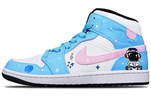 Jordan 1 Mid "Panda" Personalizadas 554725-075(TeamT-DJ宇航员女S-BOX) Order Jordan 1 Mid "Panda" Personalizadas 554725-075(TeamT-DJ宇航员女S-BOX)