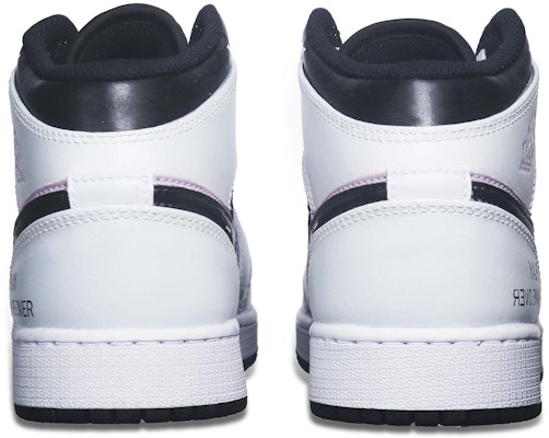 【定制球鞋】Jordan Air Jordan 1 Mid 電玩 電路線 立體按鍵 中幫 復古籃球鞋 GS 黑白玫瑰粉 Shop 【定制球鞋】Jordan Air Jordan 1 Mid 電玩 電路線 立體按鍵 中幫 復古籃球鞋 GS 黑白玫瑰粉