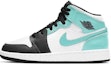 Details for 【定制球鞋】Jordan Air Jordan 1 Mid 電玩 電路線 立體按鍵 中幫 復古籃球鞋 GS 黑白玫瑰粉