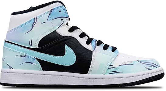 カスタムAJ1ミッド 青黒白 554724-132(Teamone-AJ男款未来) Order カスタムAJ1ミッド 青黒白 554724-132(Teamone-AJ男款未来)