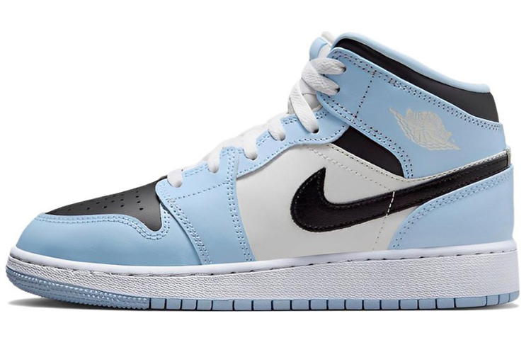 Details for 【訂製球鞋】Jordan Air Jordan 1 球場精靈 藍色公仔 可愛 頑皮 中筒 復古籃球鞋 GS 藍黑白