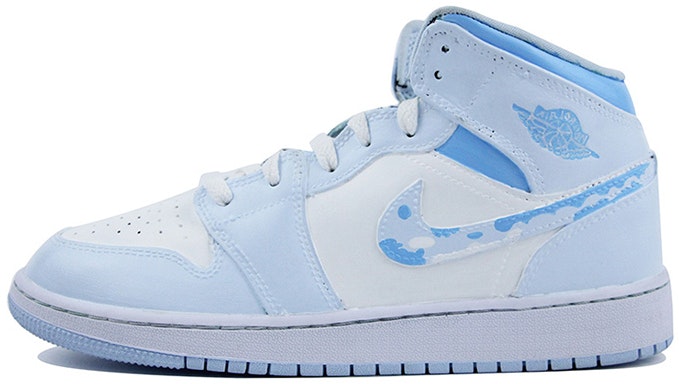custom-shoes-air-jordan-1-mid-blue-lover