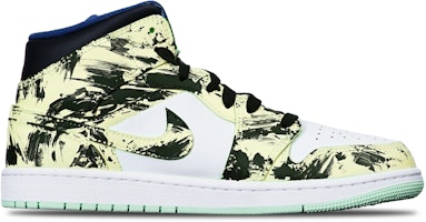 カスタムAJ1 Mid "青ミント水墨画" (Kasutamu AJ1 Mid "Ao Minto Suibokuga") 554725-413(TeamT-水墨染黑白黄女S-BOX) Order カスタムAJ1 Mid "青ミント水墨画" (Kasutamu AJ1 Mid "Ao Minto Suibokuga") 554725-413(TeamT-水墨染黑白黄女S-BOX)