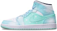 Buy Jordan 1 Mid "Azul Menta Copo Navidad" 554725-413(TeamT-蒂芙尼融雪女S-BOX)