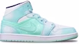 Order Jordan 1 Mid "Azul Menta Copo Navidad" 554725-413(TeamT-蒂芙尼融雪女S-BOX)