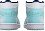 Shop Jordan 1 Mid "Azul Menta Copo Navidad" 554725-413(TeamT-蒂芙尼融雪女S-BOX)