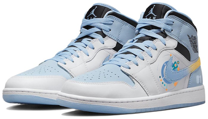 에어 조던 1 미드 '푸른 주황 시대' (커스텀) DV1308-104(Team56-蓝橙时代) Lookbook 에어 조던 1 미드 '푸른 주황 시대' (커스텀) DV1308-104(Team56-蓝橙时代)