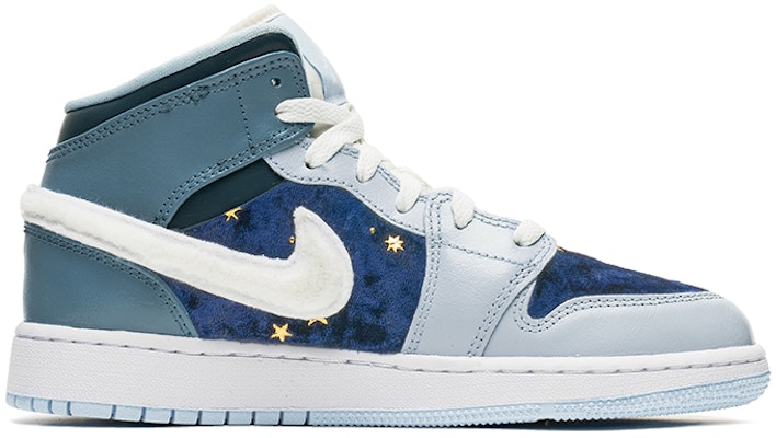 에어 조던 1 미드 '푸른별밤' (Air Jordan 1 Mid 'Pureunbyeolbam') 555112-401(TeamB-星月克莱因蓝) Order 에어 조던 1 미드 '푸른별밤' (Air Jordan 1 Mid 'Pureunbyeolbam') 555112-401(TeamB-星月克莱因蓝)