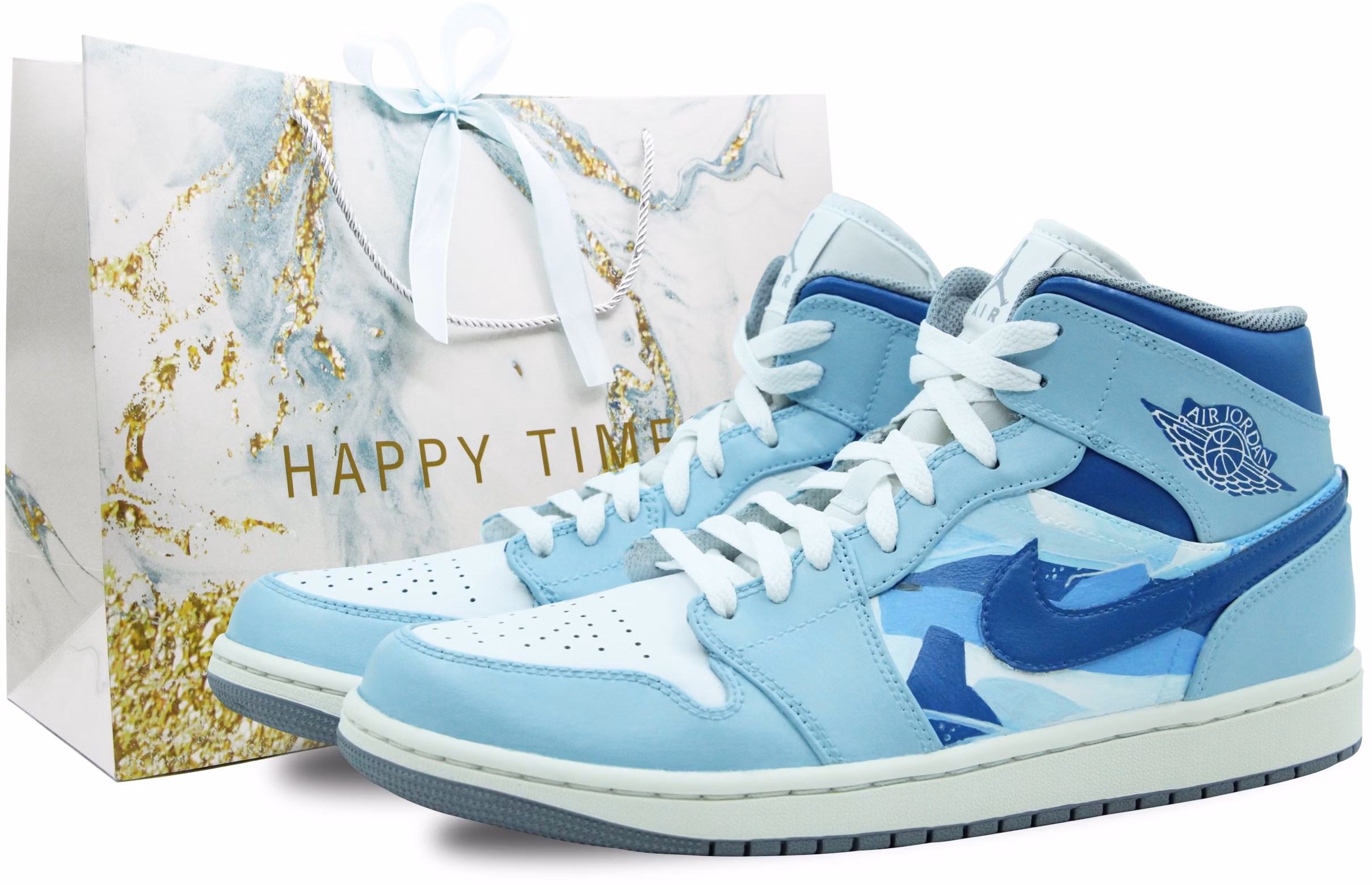 custom-shoes-air-jordan-1-mid-blue-white
