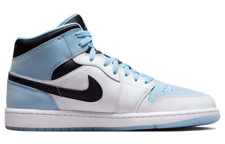 Order [定制鞋] Air Jordan 1 Mid '蓝白' DV1308-104(Team56-雪绵松润)