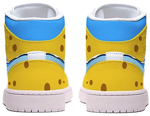 에어 조던 1 미드 '블루 화이트 만화 그래피티' (커스텀) 554724-130(Team-E男款海绵宝宝黄蓝白) Shop 에어 조던 1 미드 '블루 화이트 만화 그래피티' (커스텀) 554724-130(Team-E男款海绵宝宝黄蓝白)