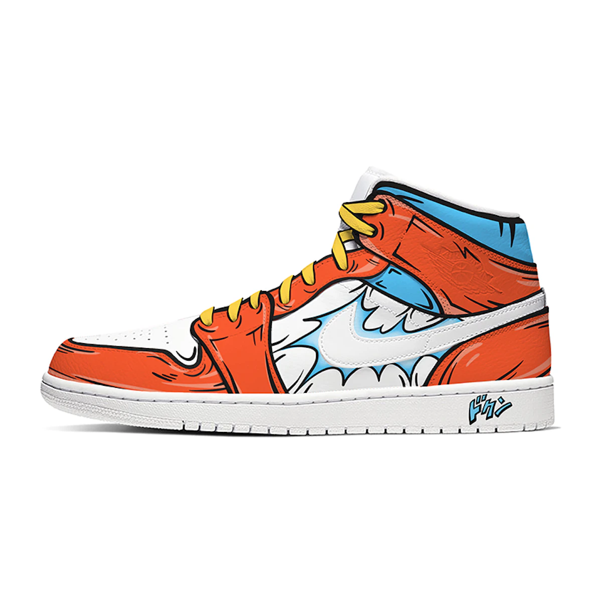 Orange Nike Air Jordan Goku Naruto Jordan Anime Custom Nike Shoes Orange Nike Air Jordan Goku Naruto Jordan Anime Custom Nike Shoes