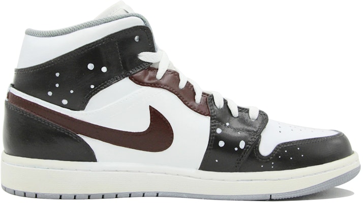커스텀 에어 조던 1 미드 '브라운 화이트' 554724-135(Team39-AMY82棕白) Order 커스텀 에어 조던 1 미드 '브라운 화이트' 554724-135(Team39-AMY82棕白)
