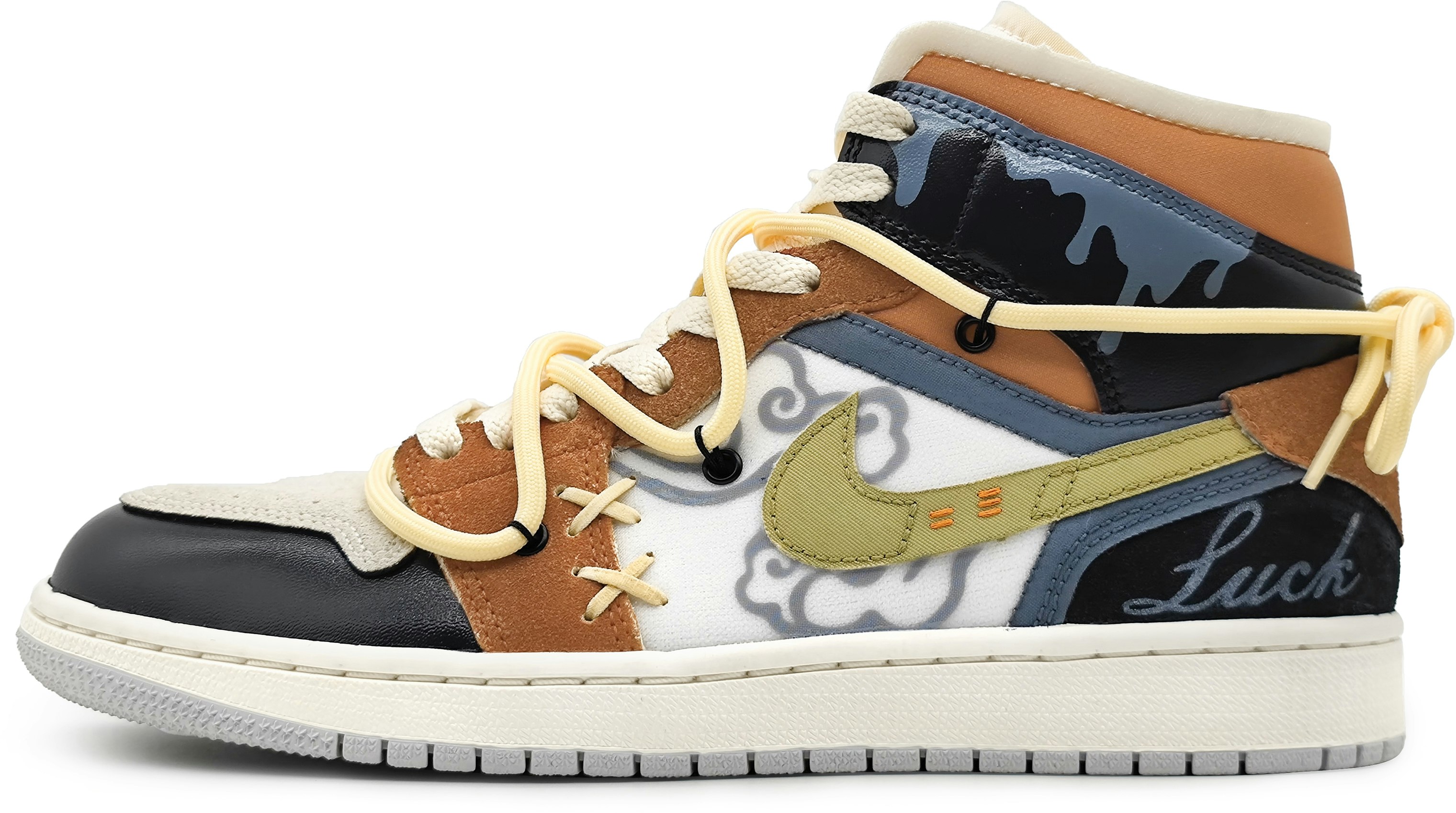 custom-shoes-air-jordan-1-mid-cheese-flow-cloud-brown