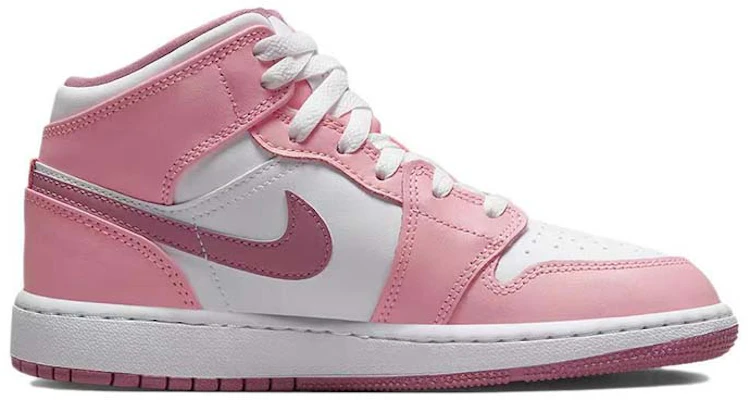 【訂製球鞋】 Jordan Air Jordan 1 櫻花如雪 點點紗籠 減震防滑耐磨 中筒 复古籃球鞋 GS 粉白 Order 【訂製球鞋】 Jordan Air Jordan 1 櫻花如雪 點點紗籠 減震防滑耐磨 中筒 复古籃球鞋 GS 粉白