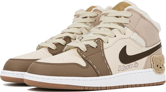 カスタムAJ1 Mid「栗色熊」(カスタム エアジョーダン ワン ミッド 「くりいろぐま」) DO2207-264(Team4-女款板栗小熊) Lookbook カスタムAJ1 Mid「栗色熊」(カスタム エアジョーダン ワン ミッド 「くりいろぐま」) DO2207-264(Team4-女款板栗小熊)