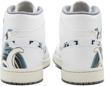 【訂製籃球鞋】Jordan Air Jordan 1 國潮 藝術國風 防滑耐磨 中筒 復古籃球鞋 男款 黑白 Purchase 【訂製籃球鞋】Jordan Air Jordan 1 國潮 藝術國風 防滑耐磨 中筒 復古籃球鞋 男款 黑白