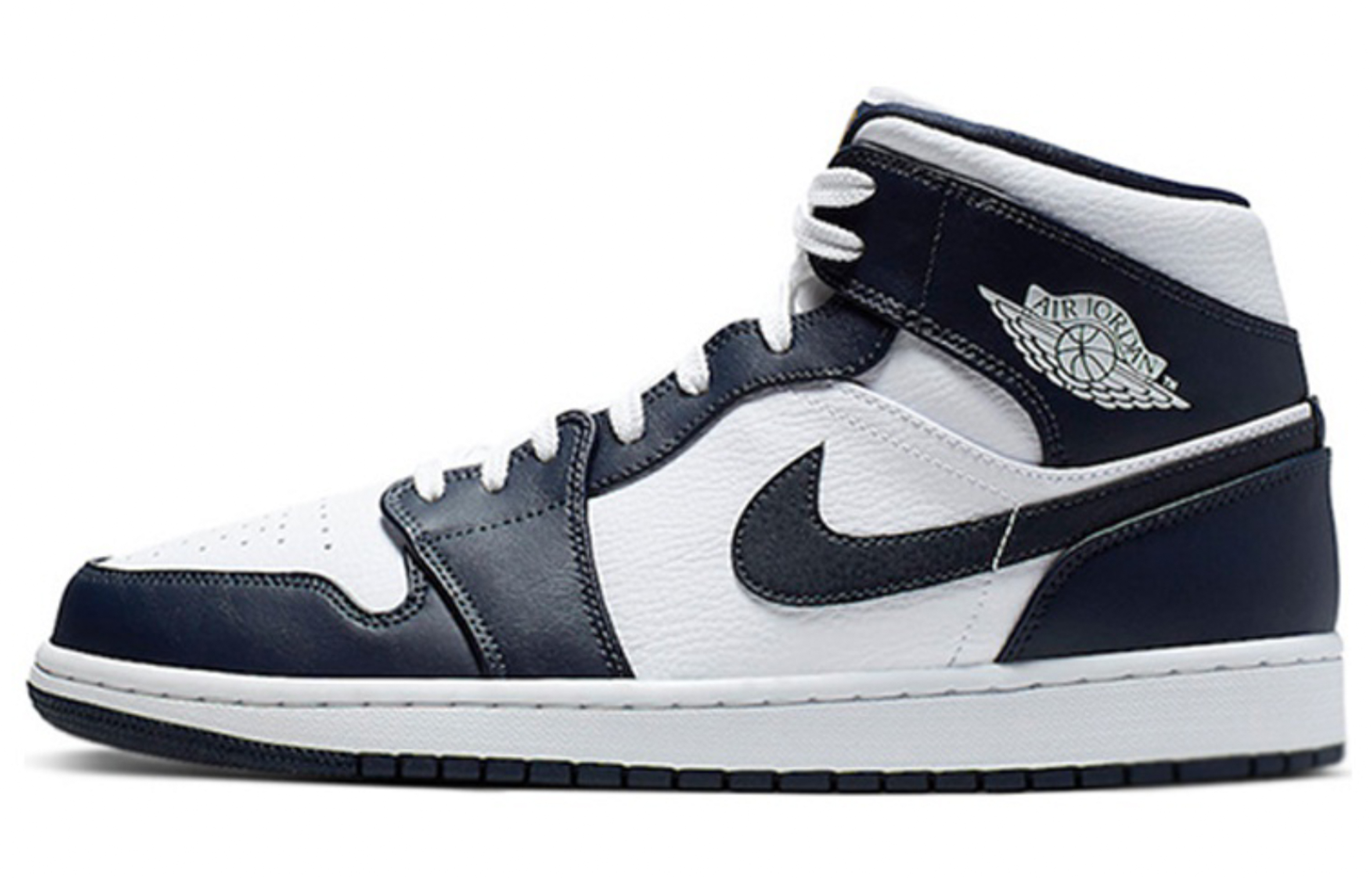 Sizing [定制鞋] Air Jordan 1 Mid '中国文化 灰白' 554724-174(Team16-凌晨2点霾)