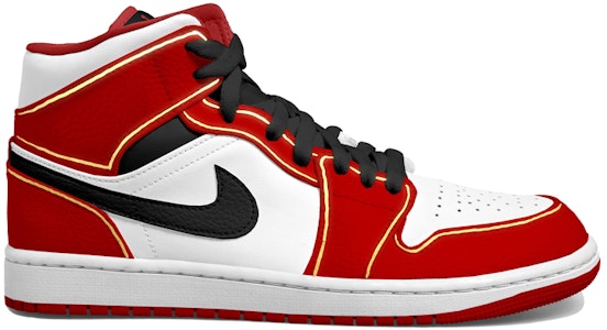 カスタムAJ1ミッド "チャイナノット" (赤/白) 554724-074(Team拾玖-白红中国结男S-BOX) Lookbook カスタムAJ1ミッド "チャイナノット" (赤/白) 554724-074(Team拾玖-白红中国结男S-BOX)