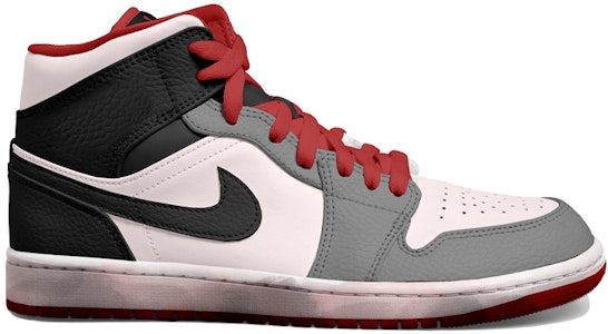 AJ1 Mid カスタム CNY ブラック/グレー/ピンク 554724-074(Team拾玖-黑粉灰祥云男S-BOX) Order AJ1 Mid カスタム CNY ブラック/グレー/ピンク 554724-074(Team拾玖-黑粉灰祥云男S-BOX)