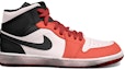 Order 【定製球鞋】Jordan Air Jordan 1 Mid OKHR 復古 新年紅包 中國風 祥云 仙鶴 海浪 吉祥 中幫 復古籃球鞋 GS 橘黑