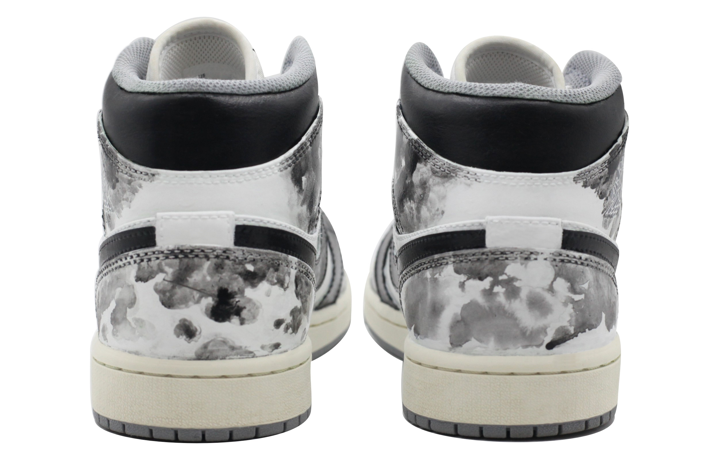 Purchase [Kasut Custom] Air Jordan 1 Mid 'Bunga Plum Cina' 554724-135(Team39-AMY125梅花)