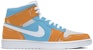 에어 조던 1 미드 '홍야동 사이버펑크' (커스텀) 554724-130(TeamE-男款重庆洪崖洞蓝黄)