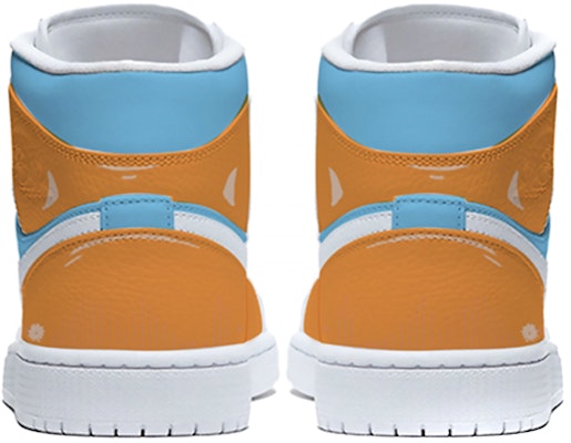 【定制球鞋】 Jordan Air Jordan 1 Mid 重慶 洪崖洞 賽博朋克 噴繪中國風主題定制 防滑耐磨 中幫 復古籃球鞋 男款 藍黃 Lookbook 【定制球鞋】 Jordan Air Jordan 1 Mid 重慶 洪崖洞 賽博朋克 噴繪中國風主題定制 防滑耐磨 中幫 復古籃球鞋 男款 藍黃