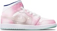 Order Jordan 1 Mid "Copo Nieve Rosa" (Personalizadas) 554725-413(TeamT-桃红白融雪女S-BOX)