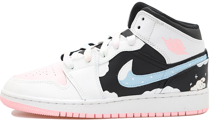 에어 조던 1 미드 '구름토끼 파란하늘' (58 characters) 555112-061(Team拾玖-云朵兔S-BOX) Order 에어 조던 1 미드 '구름토끼 파란하늘' (58 characters) 555112-061(Team拾玖-云朵兔S-BOX)