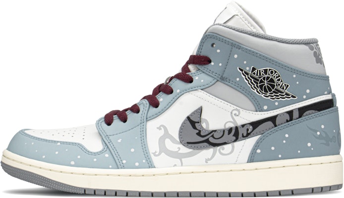 エアジョーダン1 MID "CNY龍"(青白) 554724-135(TeamA-AJ男如意龙S-BOX) Buy エアジョーダン1 MID "CNY龍"(青白) 554724-135(TeamA-AJ男如意龙S-BOX)