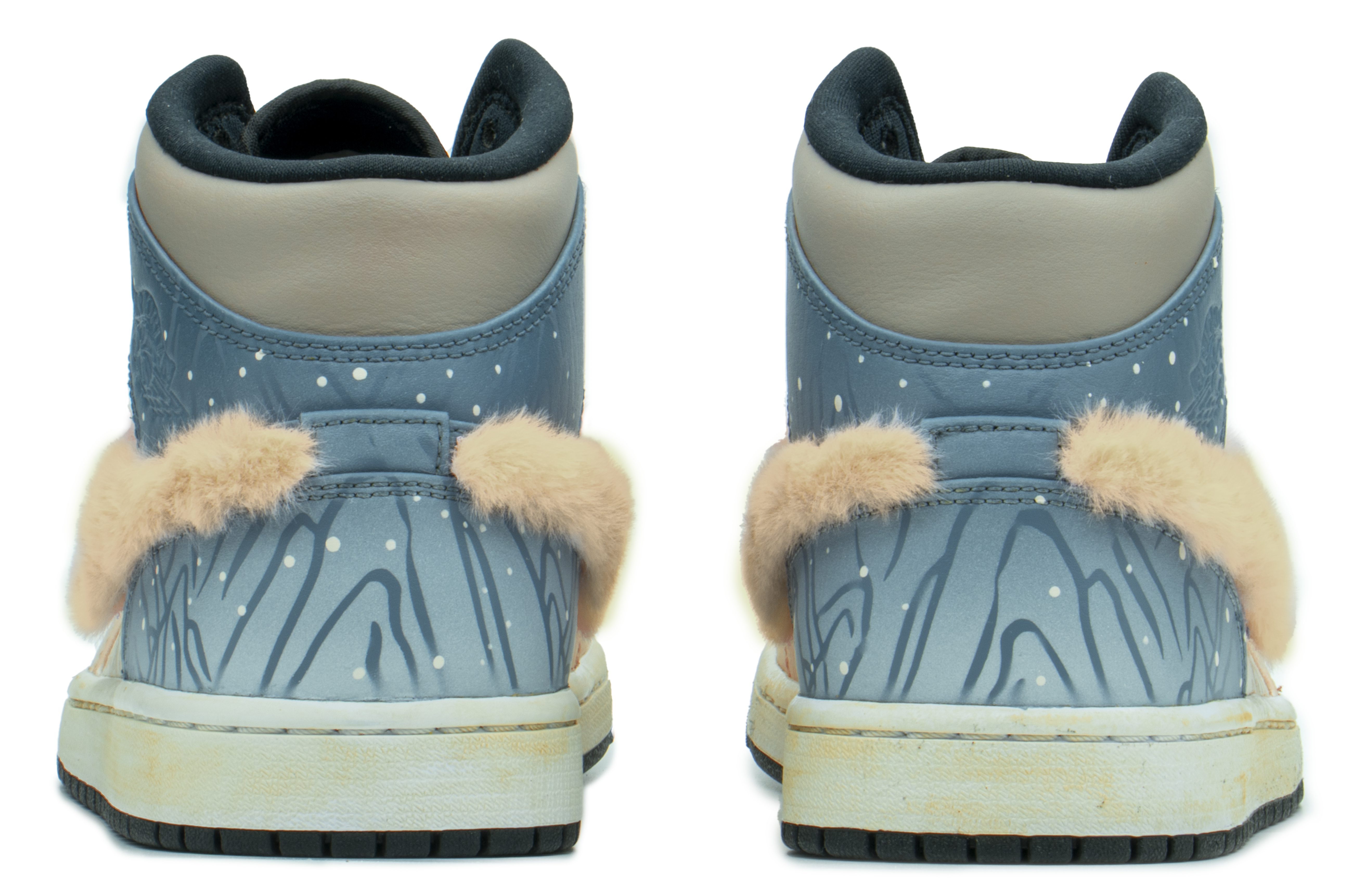 Details for [カスタムシューズ] エアジョーダン1 ミッド 'CNY 大河山水' 554724-170(TeamA-黄男山卡其S-BOX)