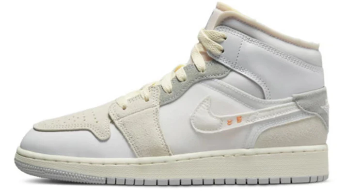 【定制球鞋】Jordan Air Jordan 1 Mid 野鶴製造 兔年限定 毛絨兔 CNY 新年款 中幫 復古籃球鞋 GS 白 Details for 【定制球鞋】Jordan Air Jordan 1 Mid 野鶴製造 兔年限定 毛絨兔 CNY 新年款 中幫 復古籃球鞋 GS 白