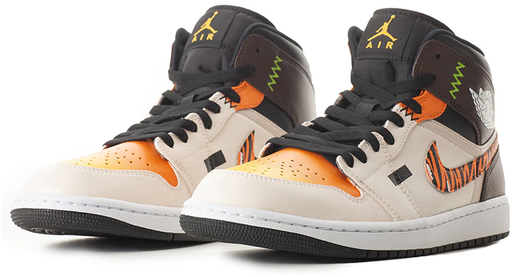 에어 조던 1 미드 '설날 호랑이 위장' (커스텀 슈즈) 554724-170(TeamA-AJ1男虎年虎纹做旧棕橙) Shop 에어 조던 1 미드 '설날 호랑이 위장' (커스텀 슈즈) 554724-170(TeamA-AJ1男虎年虎纹做旧棕橙)