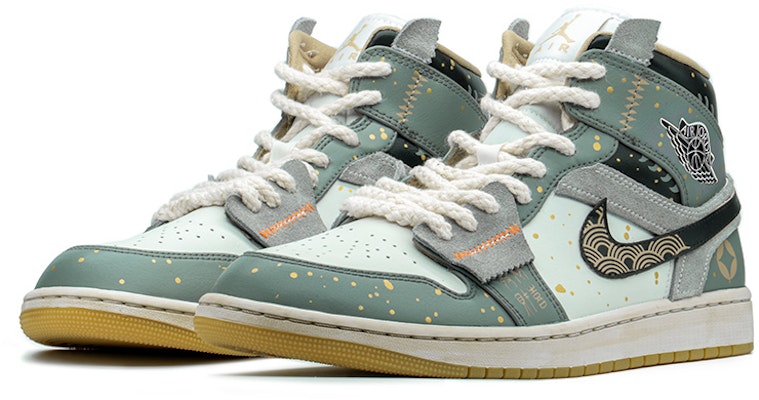 에어 조던 1 미드 'CNY 호랑이 회백' (Custom) 554724-271(TeamA-恭喜发财S-BOX) Shop 에어 조던 1 미드 'CNY 호랑이 회백' (Custom) 554724-271(TeamA-恭喜发财S-BOX)