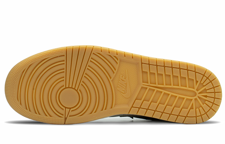 Sizing [Sepatu Kustom] Air Jordan 1 Mid 'CNY Tahun Macan Abu Putih' 554724-271(TeamA-恭喜发财S-BOX)