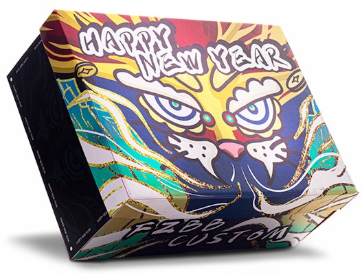 에어 조던 1 미드 '설날 잠든 사자 그라데이션' (67 characters) 554725-170(TeamA-黄女醒狮S-BOX) 1