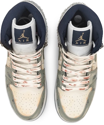 【客製化球鞋】Jordan Air Jordan 1 舒適 百搭 耐磨防滑輕便 中筒 復古籃球鞋 男款 咖色 Shop 【客製化球鞋】Jordan Air Jordan 1 舒適 百搭 耐磨防滑輕便 中筒 復古籃球鞋 男款 咖色