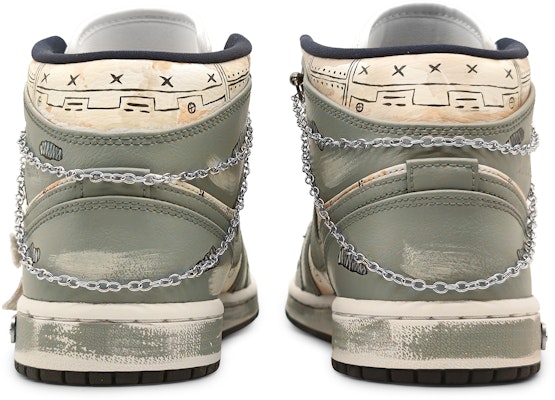 【客製化球鞋】Jordan Air Jordan 1 舒適 百搭 耐磨防滑輕便 中筒 復古籃球鞋 男款 咖色 Purchase 【客製化球鞋】Jordan Air Jordan 1 舒適 百搭 耐磨防滑輕便 中筒 復古籃球鞋 男款 咖色