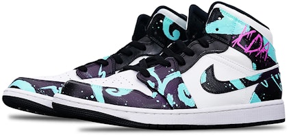 カスタムAJ1ミッド「クールサマーアカリ」 554725-132(Teamone-女款KDA阿卡丽) Lookbook カスタムAJ1ミッド「クールサマーアカリ」 554725-132(Teamone-女款KDA阿卡丽)