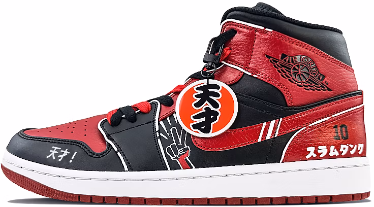 custom-shoes-air-jordan-1-mid-court-sprite-genius-black-red