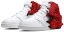 Lookbook Zapatillas Air Jordan 1 Mid "Cthulhu" Rojo/Negro/Blanco 554725-126(TeamY-女款克苏鲁神话黑红)