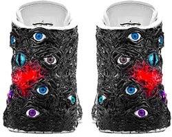 Zapatillas Personalizadas Air Jordan 1 Mid 'Cthulhu vs Venom - Oscuro' 554724-130(TeamY-愤怒克苏鲁VS毒液男款) Details for Zapatillas Personalizadas Air Jordan 1 Mid 'Cthulhu vs Venom - Oscuro' 554724-130(TeamY-愤怒克苏鲁VS毒液男款)